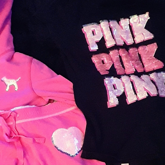 Victoria Secret Pink bling  3 piece set - Picture 5 of 5